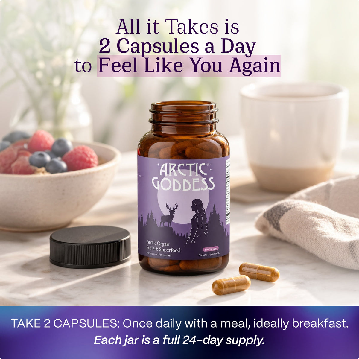 Arctic Organ & Herb Superfood for Mature Women