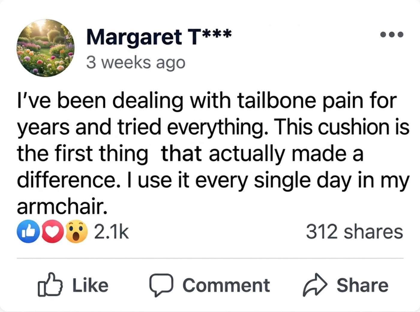 Customer review Linda